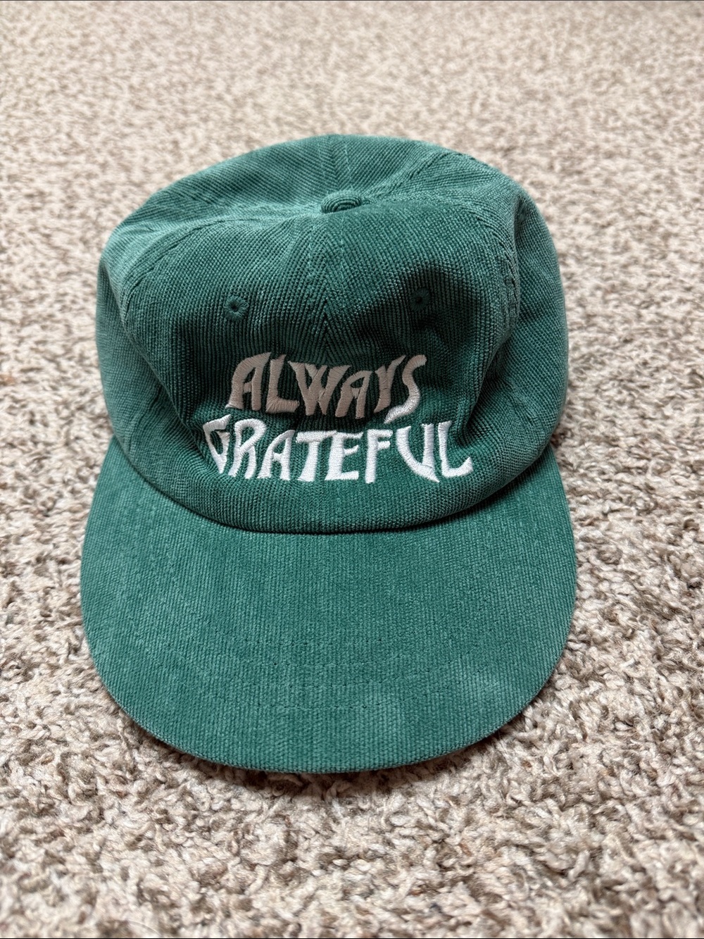 Always Grateful Grateful Dead tour hat